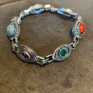 Vintage Multi Stone Bracelet